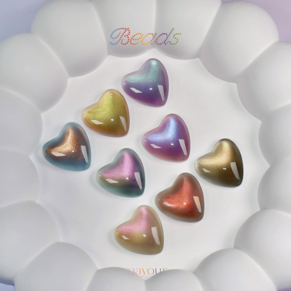 【Mayour】Beads Color Magnetic Gel 8-piece set