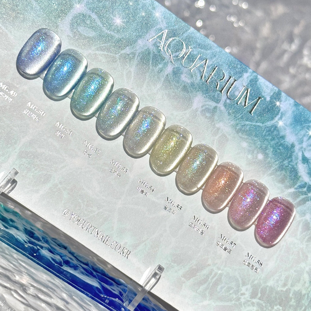 【YOGURT】'Aquarium' Magnetic Gel Set of 10