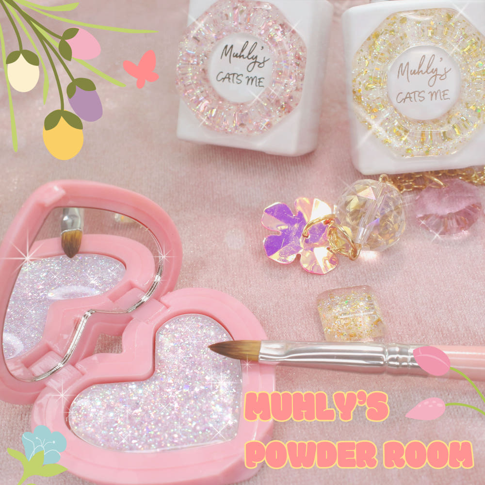 【CATS ME】Muhly's Powder Room 8-Piece Set