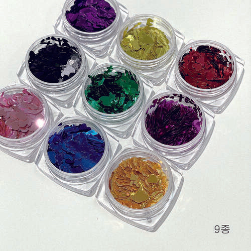 【CLODI】Variety Glitter 9-piece set