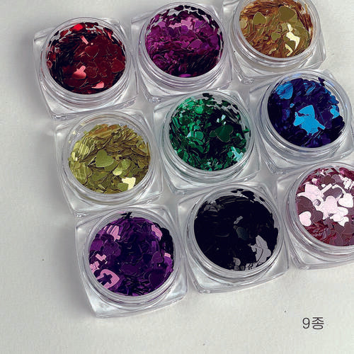 【CLODI】Variety Glitter 9-piece set