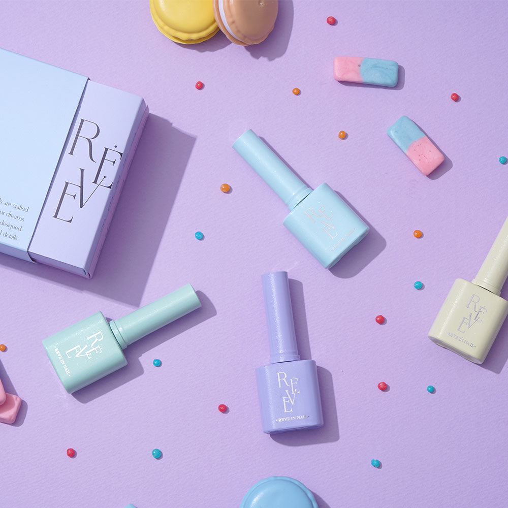 【REVE】Glowish glitter 10-piece set