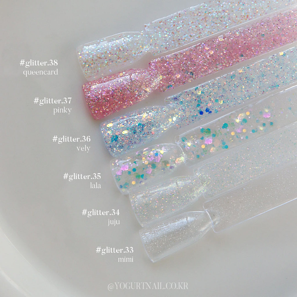 【YOGURT】Princess Maker Glitter Gel #G36