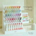 【AtoZ】Syrup Gel 40 Types Open Set Display Rack + Chart Board Included This Month's Art Gel Nail