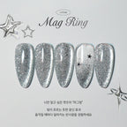【CATS ME】 Silver Magnet Gel 1 Type Magling Glitter