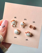 【AURA GLITTER】Leopard Kitty Parts Summer Vacation