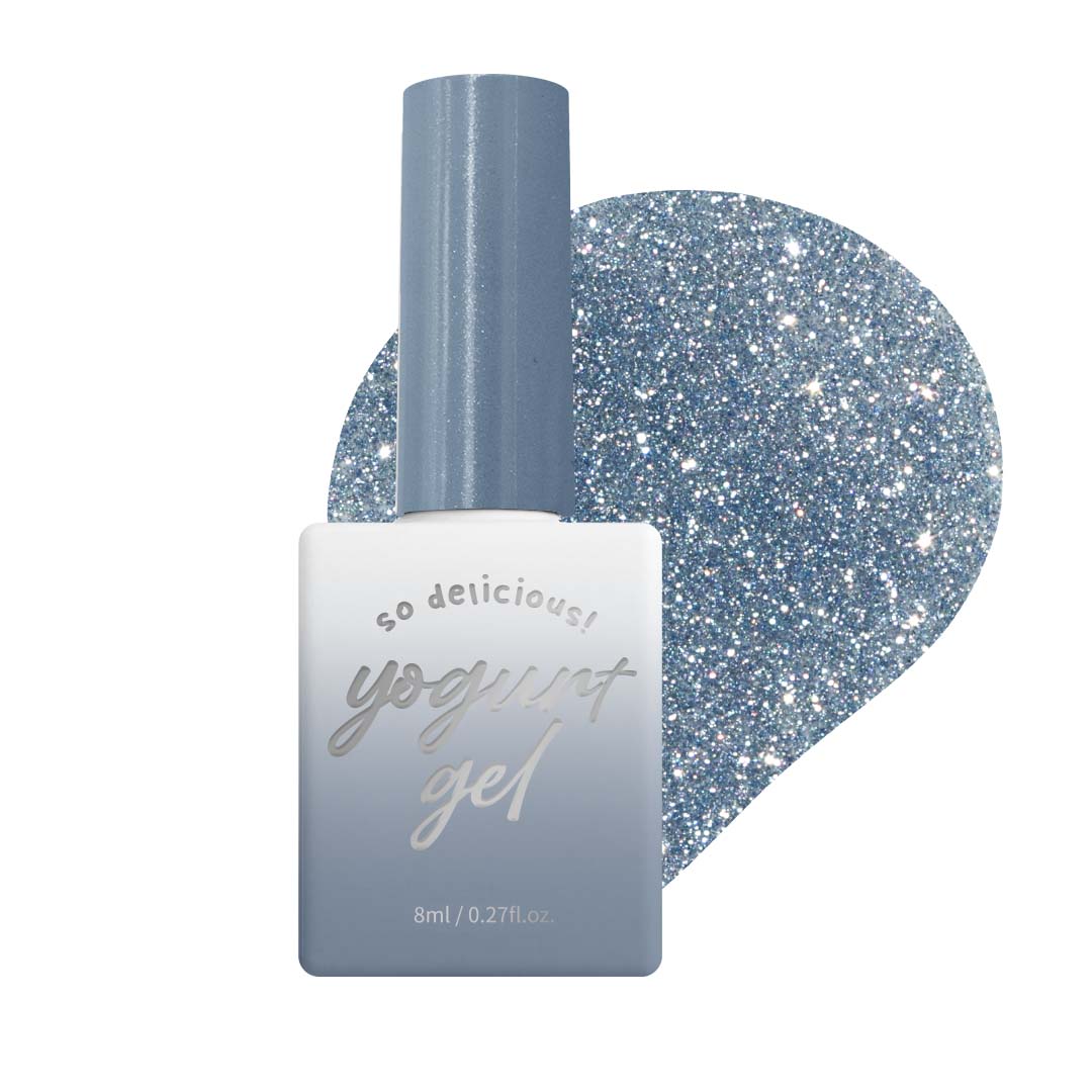 【YOGURT】'Look at Me' Reflective Glitter Gel #RG23 Dark Queen