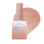 【YOGURT】'Ballerina' Reflective Glitter Gel #RG02 Sparkle Rose