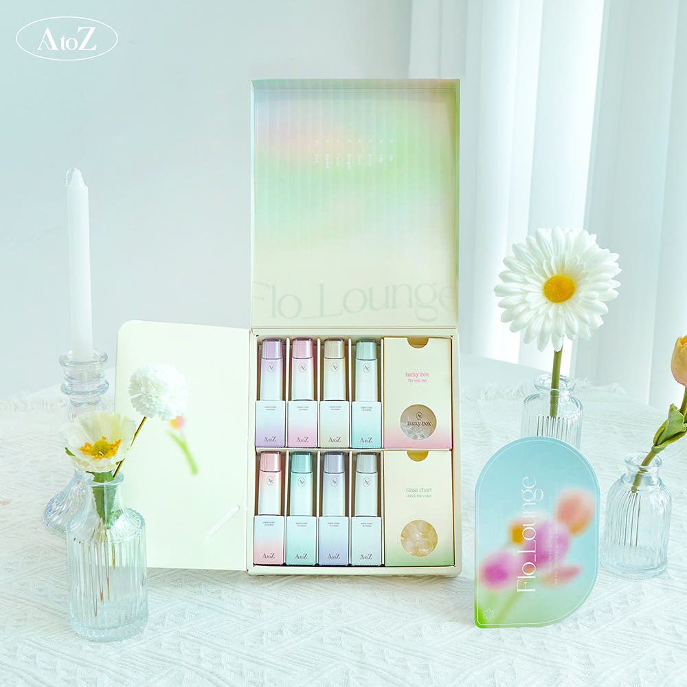 【AtoZ】 Spring New Magnetic Gel 8-piece Collection / Flo-Launge magnet season1 8-piece  Collection