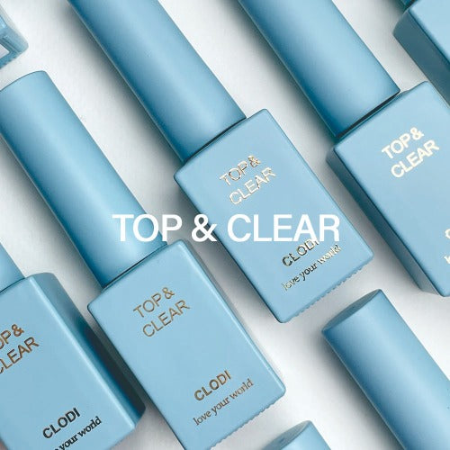 【CLODI】(Bottle type) Clody Top & Clear Gel
