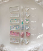 【YOGURT】Princess Maker Glitter Gel 6-piece set
