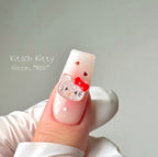 【AURA GLITTER】Kitty Kitty Nail Parts Sanrio