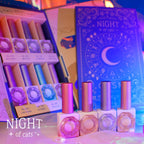 【CATS ME】 Night of Cats 8-piece set: magnetic gel, reflective gel