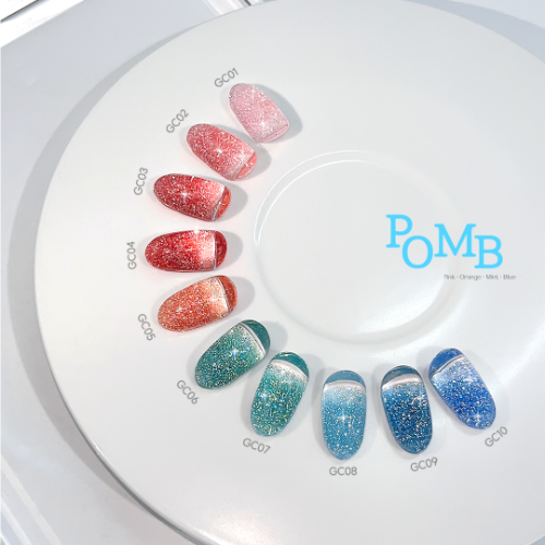 【FAUVE】POMB: Reflective Glitter Collection 10-piece
