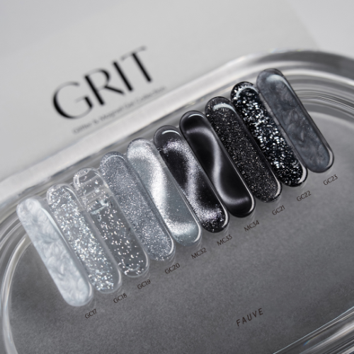 【FAUVE】GRIT: Glitter & Magnet Collection 10-piece