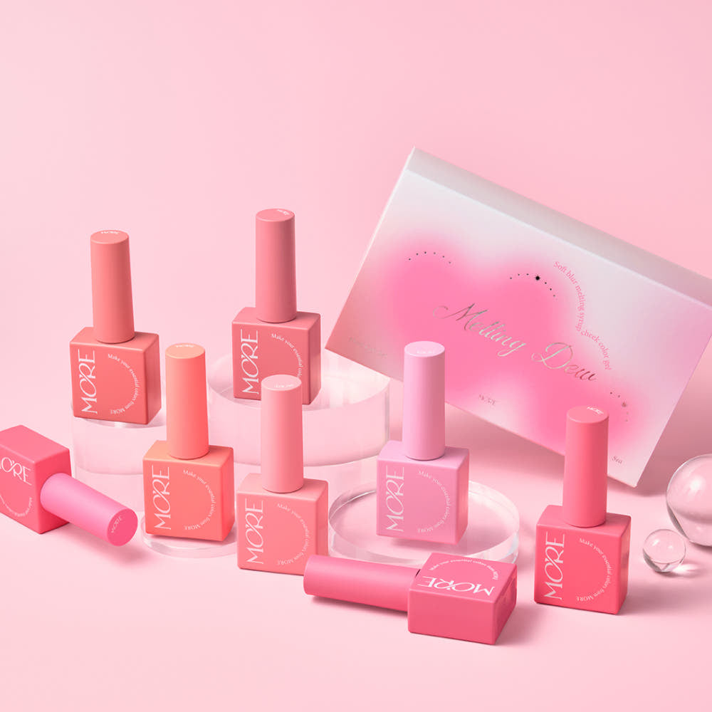 【MOREGEL】Melting Dew (8 types) Single Item / Syrup Gel