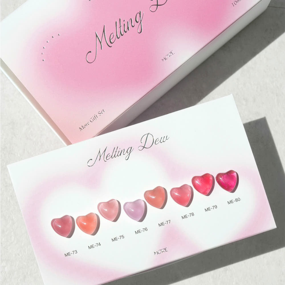 【MOREGEL】Melting Dew (8 types) set / syrup gel