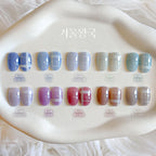 【YOGURT】Gel Nail Frozen Syrup Gel 10-piece set