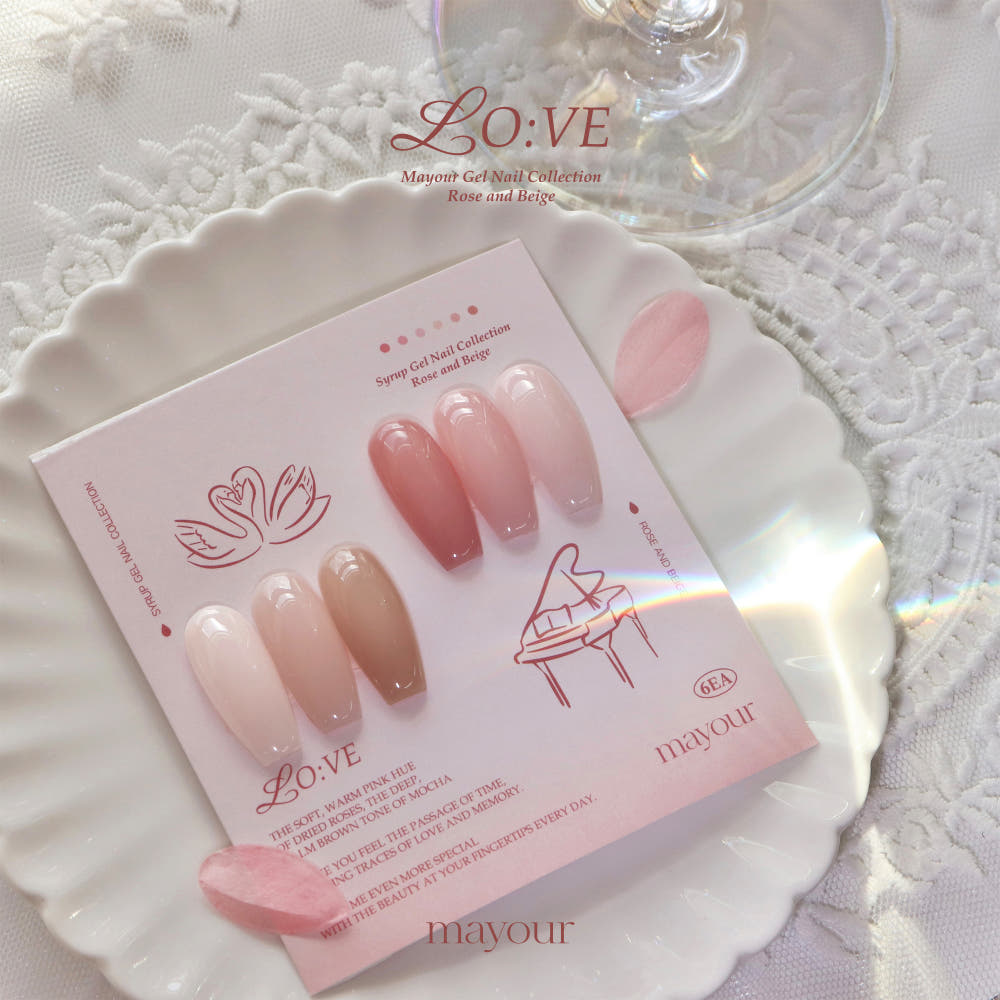 【Mayour】LO:VE Syrup Gel 6-piece set