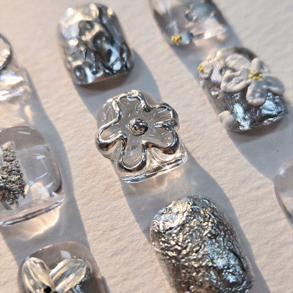 【SISWORLD】Galaxy Express 999 Metal Silver Gel Mercury Gel Silver