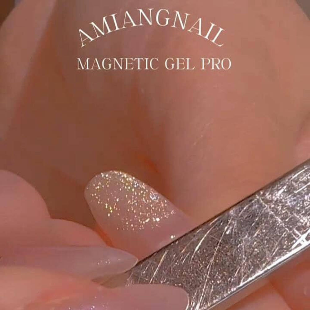 【SISWORLD】 Gorgeous magnetic gel 4 types gold pearl gold nail