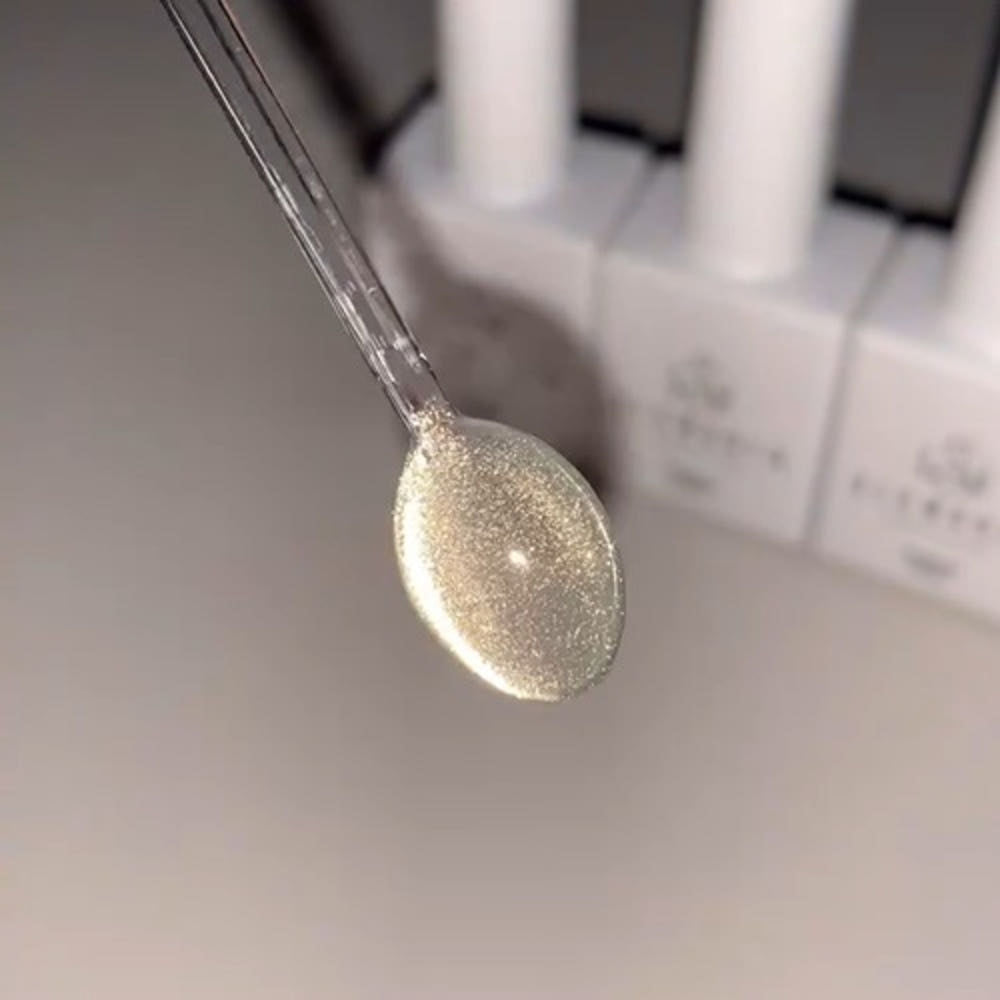 【SISWORLD】 Gorgeous magnetic gel 4 types gold pearl gold nail