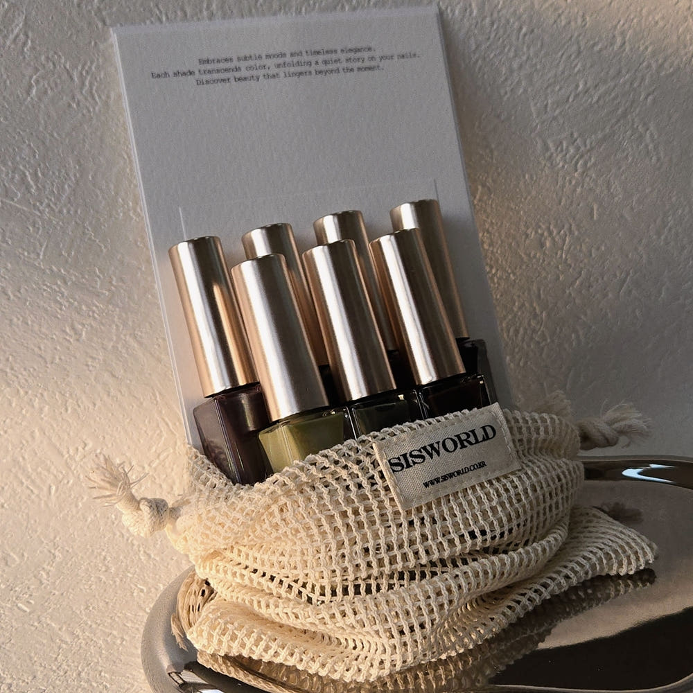 【SISWORLD】DEMURE INK 7 types of Demure Ink Autumn Nail Autumn Self Gel Tint Nail