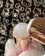 【AURA GLITTER】Stick double-sided stamp, scraper set