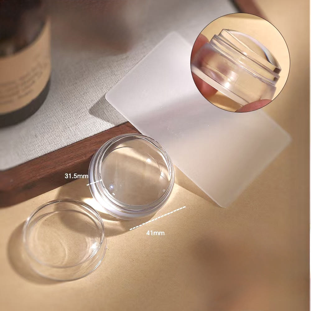 【AURA GLITTER】Nail Stamp Scraper Set