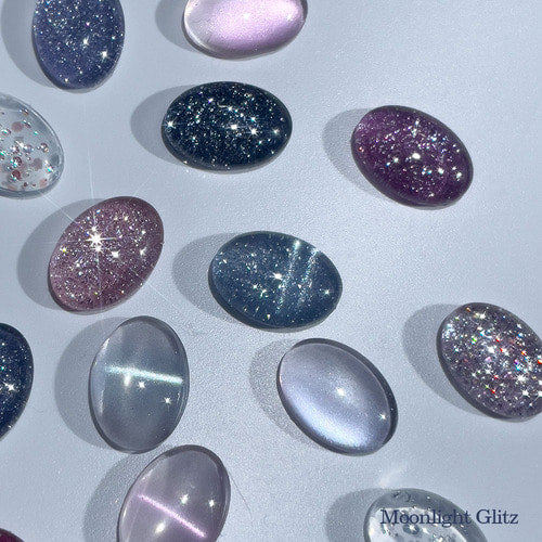 【CLODI】Moonlight Glitz Reflective Glitter Gel 10 Colors Collection